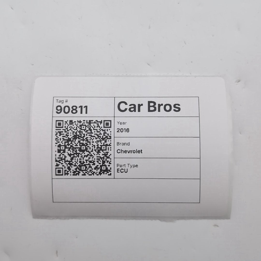 2014 - 2016 Chevrolet Silverado 1500 Engine Computer Control Module E92 12673195