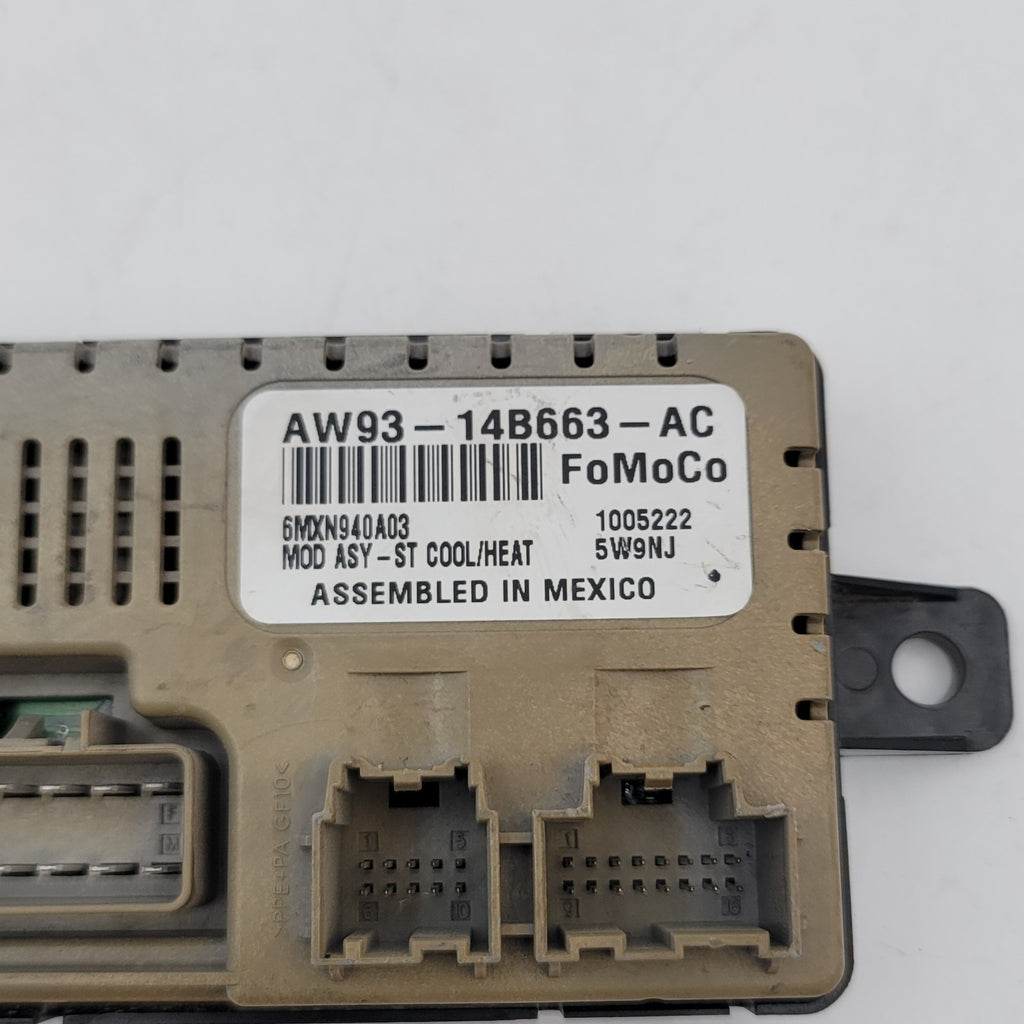 10-13 Jaguar XJ Automatic Climate Temperature Control Module OEM AW9314B663AC
