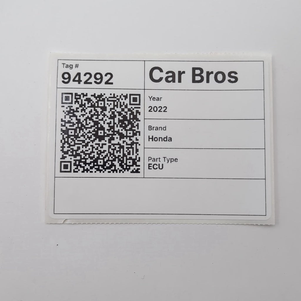 2021 2022 Honda HR-V 1.8L Engine Computer Control Module ECU 37820-51M-AF2