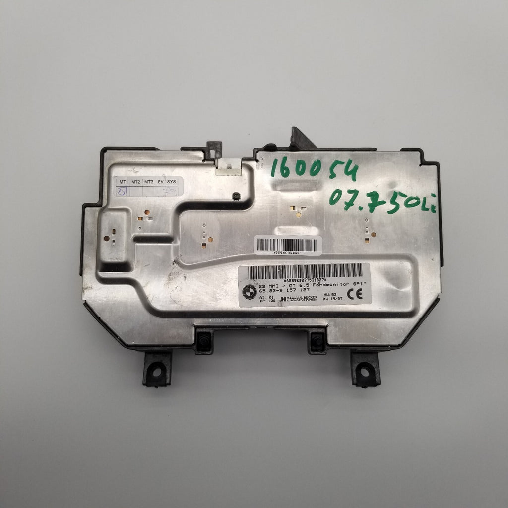 2007 2008 BMW 750i 760i DVD PLAYER NAVIGATION CONTROL MODULE 9157127