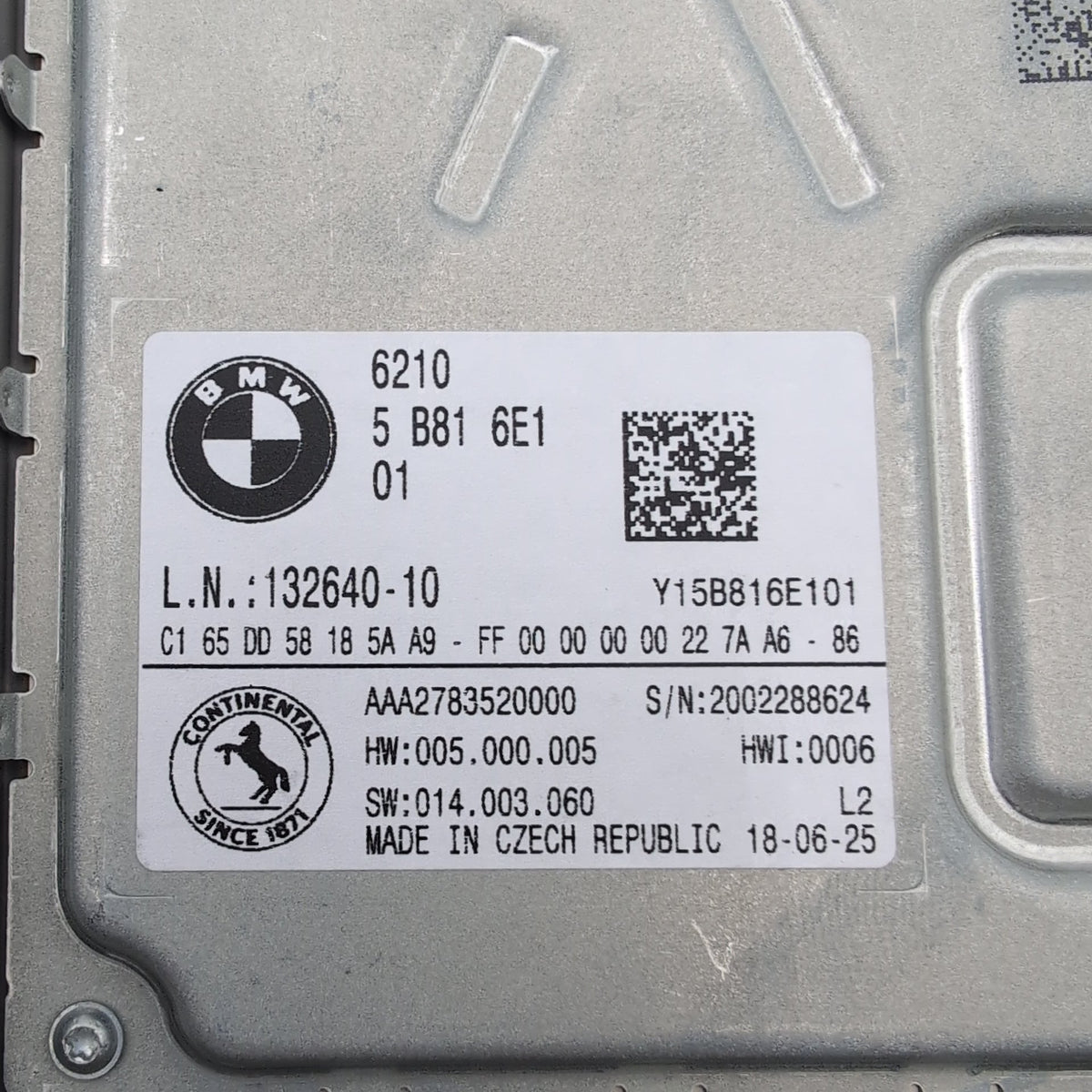 2023 - 2026 BMW G20 G22 G26 G42 M3 M4 X7 Instrument Cluster Control Module