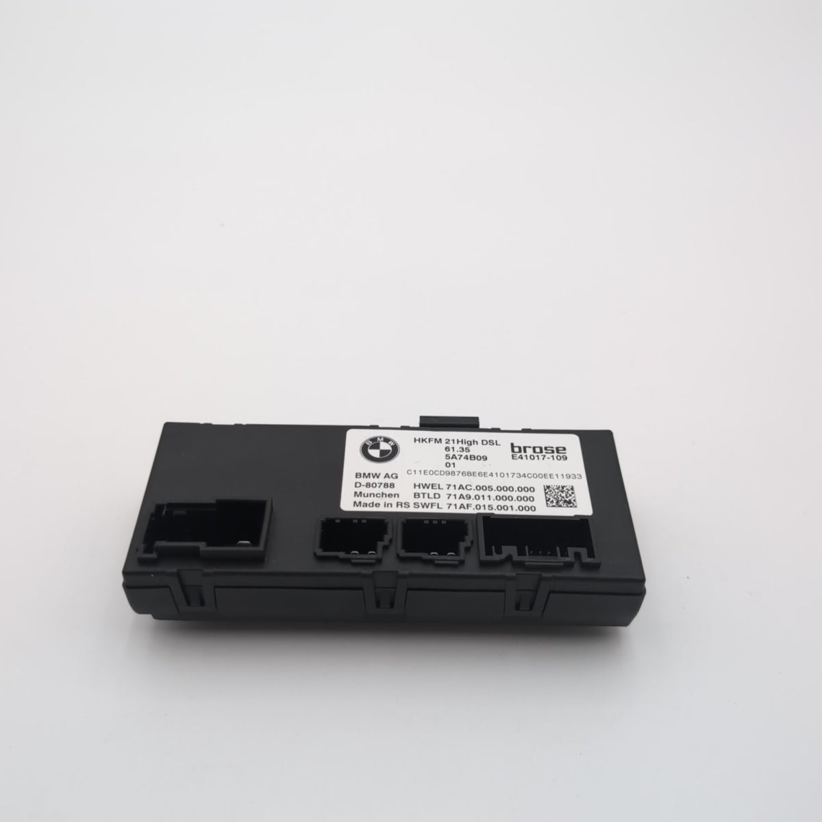 2022 - 2025 BMW iX M5 G61 G99 I20 Tailgate Trunk Lid Decklid Control Module