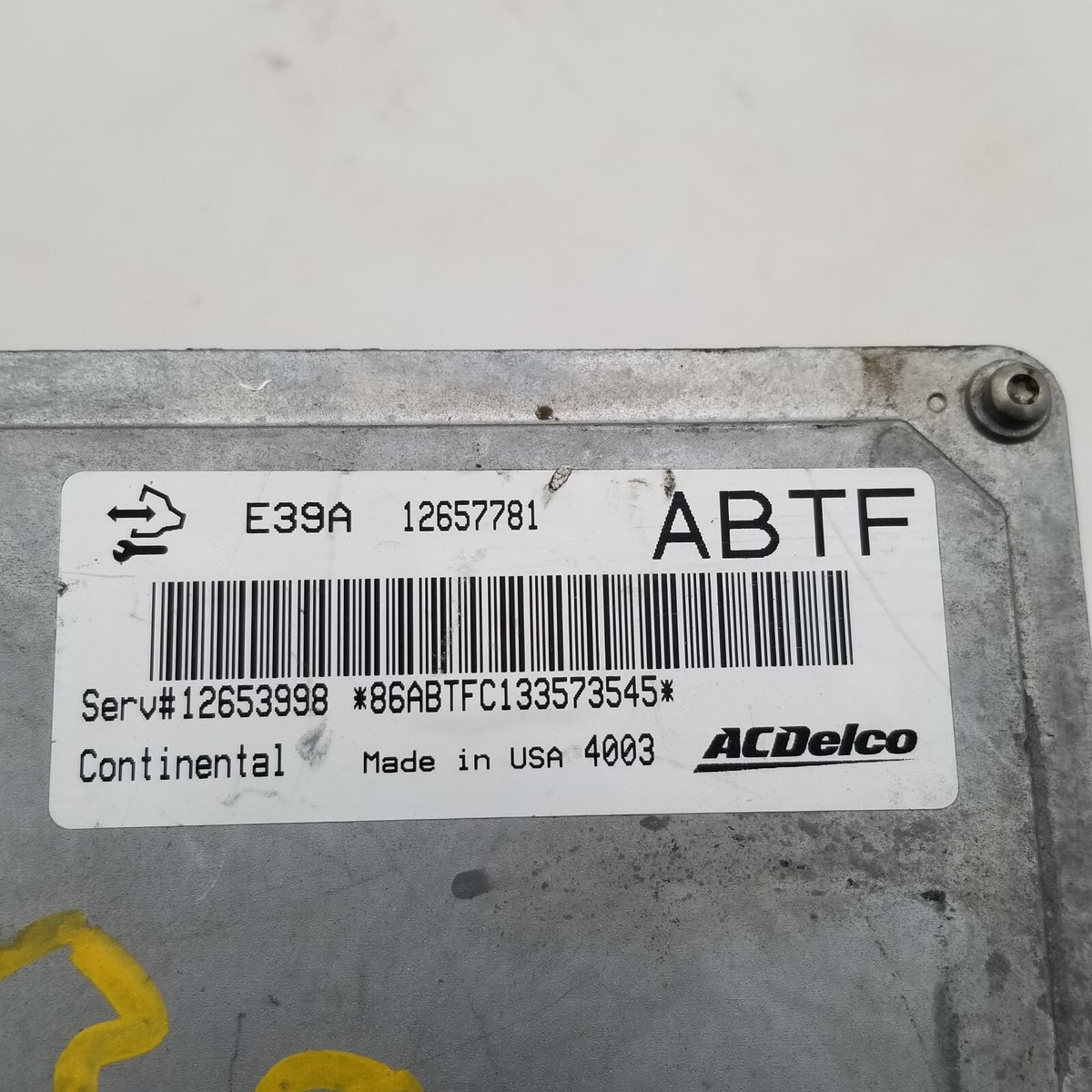 2013 2014 2015 Gmc Terrain Ecu Ecm Engine Computer Module Brain 12657781 Oem