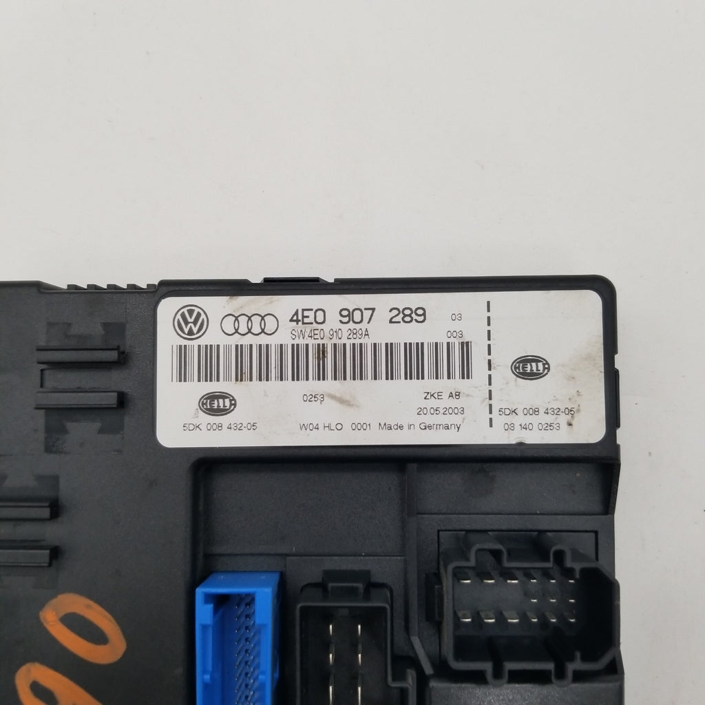 2002- 2009 Fits Audi A8 Multifunction Central Power Control Module 4E0907289