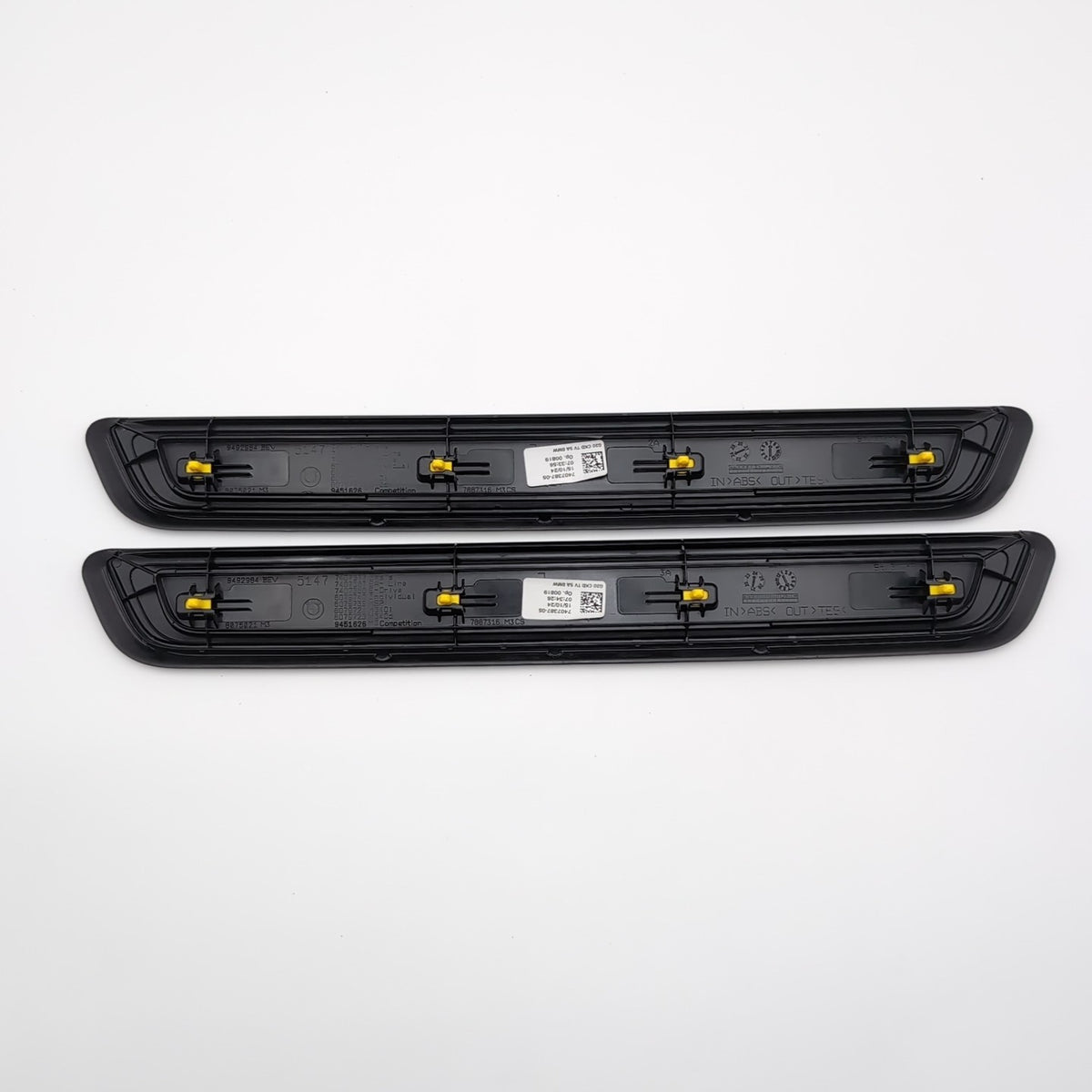 2019 - 2025 BMW G20 G21 G26 Front Left Right Door Trim Molding Sill Set 7407387