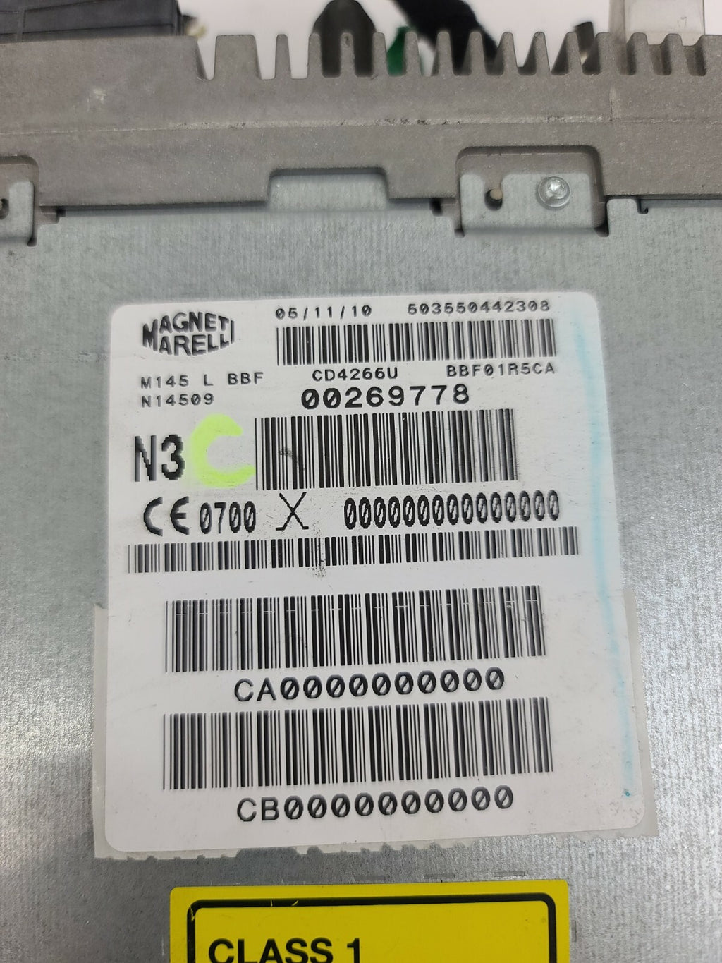 2007- 2017 Radio Navigation Head Unit Nit N145Bt Grancabrio Granturismo Oem