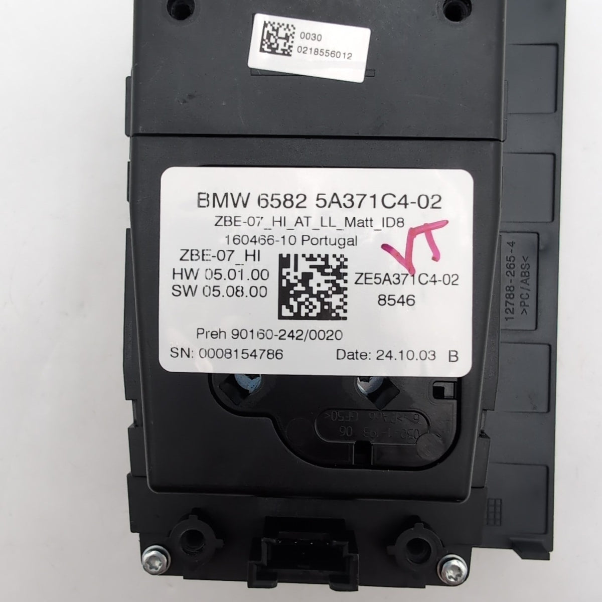 2022 - 2025 BMW G26 G20 G42 G22 iDrive Navigation Media Switch Knob 5A371C4