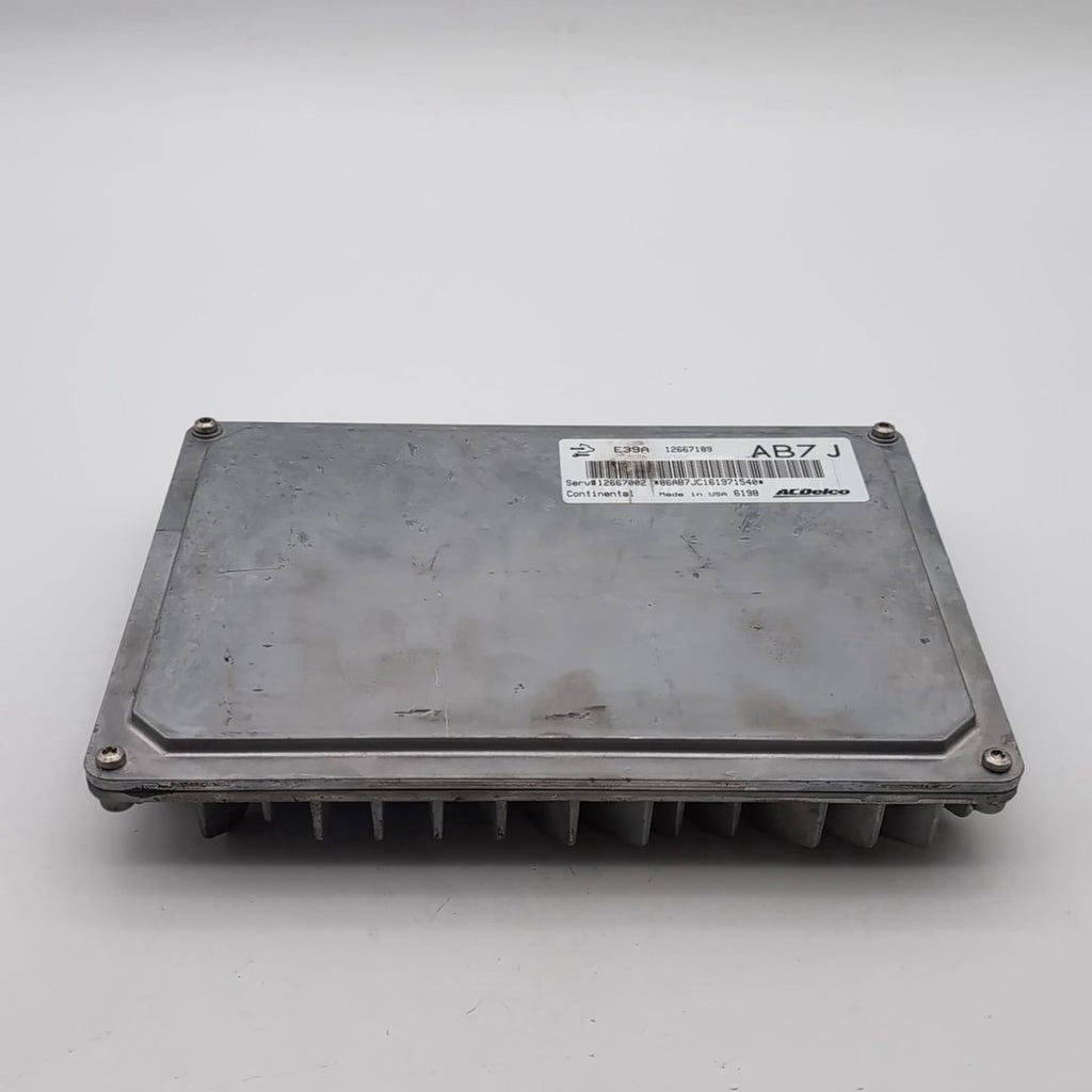 2017 GMC Terrain 2.4L AWD Engine Computer Control Module ECU E39A 12667189