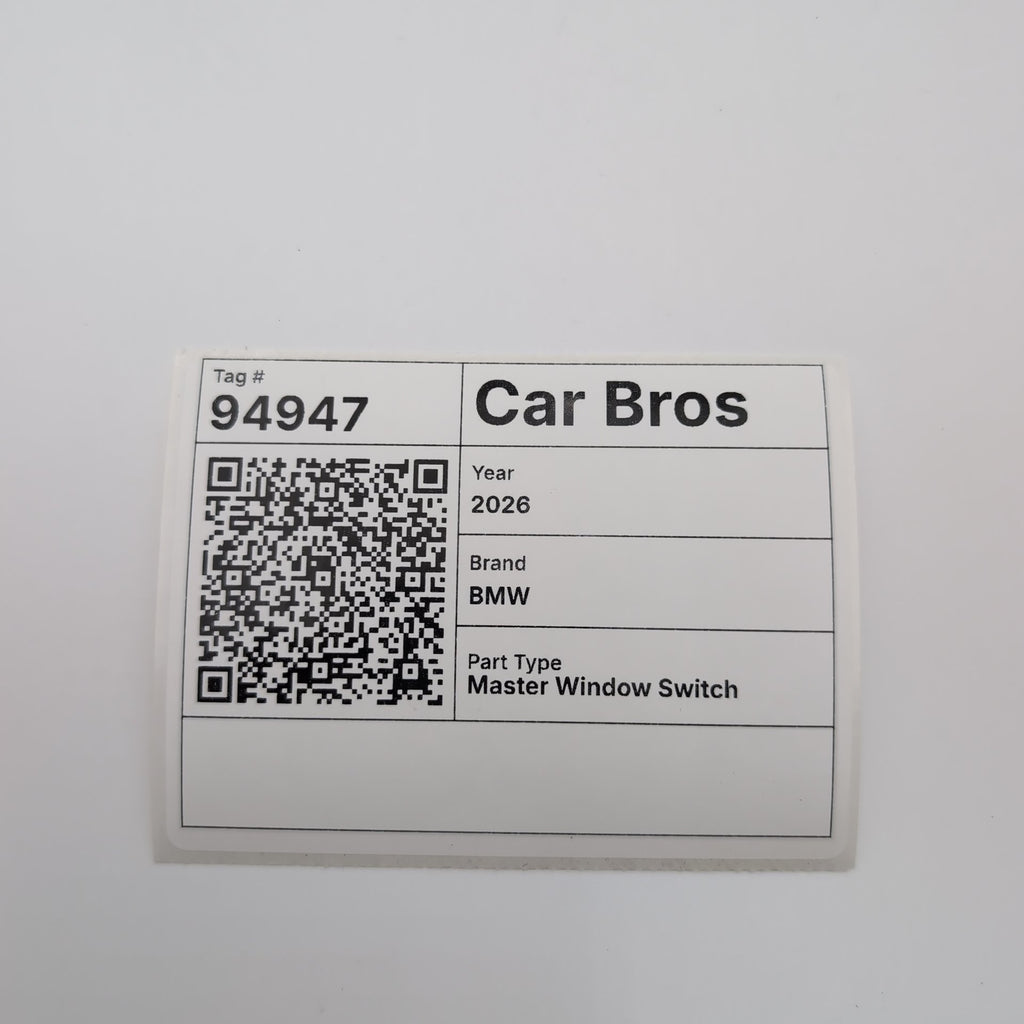 2019 - 2026 BMW M340i 330i G20 X5 G05 Driver Master Window Switch 5A5AAA3
