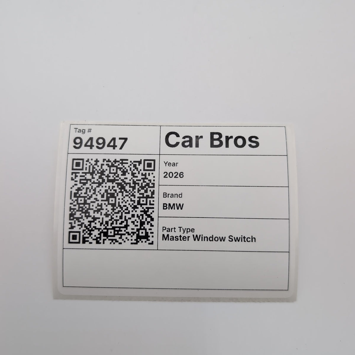 2019 - 2026 BMW M340i 330i G20 X5 G05 Driver Master Window Switch 5A5AAA3