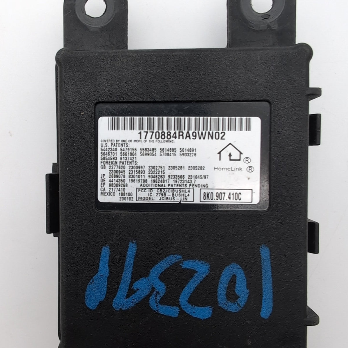2002- 2021 Audi VW Porsche Lamborghini Homelink Garage Opener Transmit Module