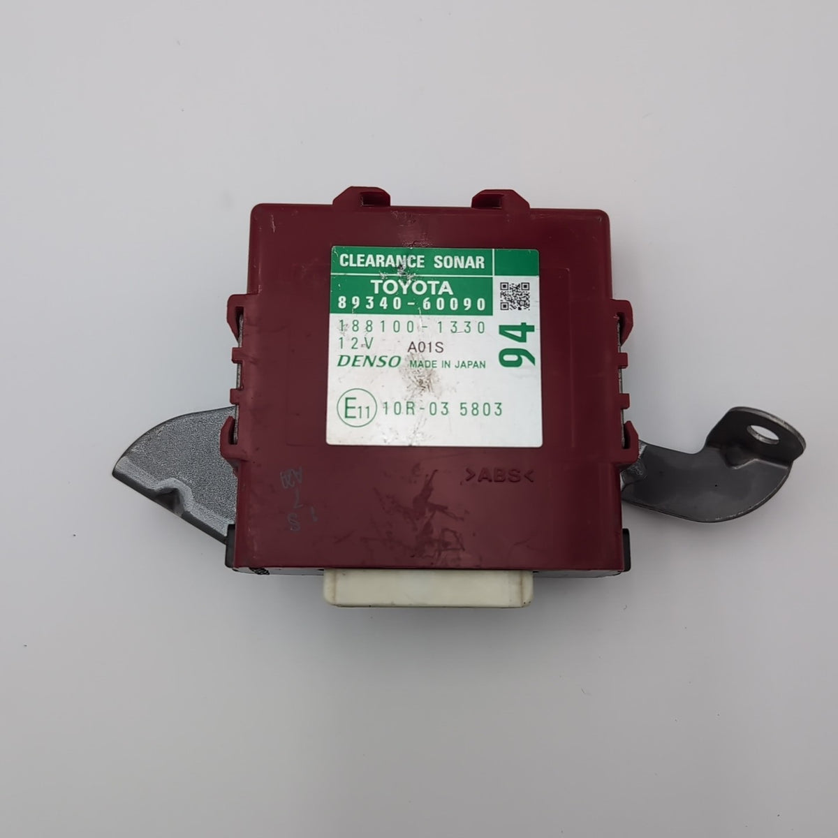 2014- 2019 Lexus GX460 Clearance Sonar Warning Control Module OEM 89340-60090