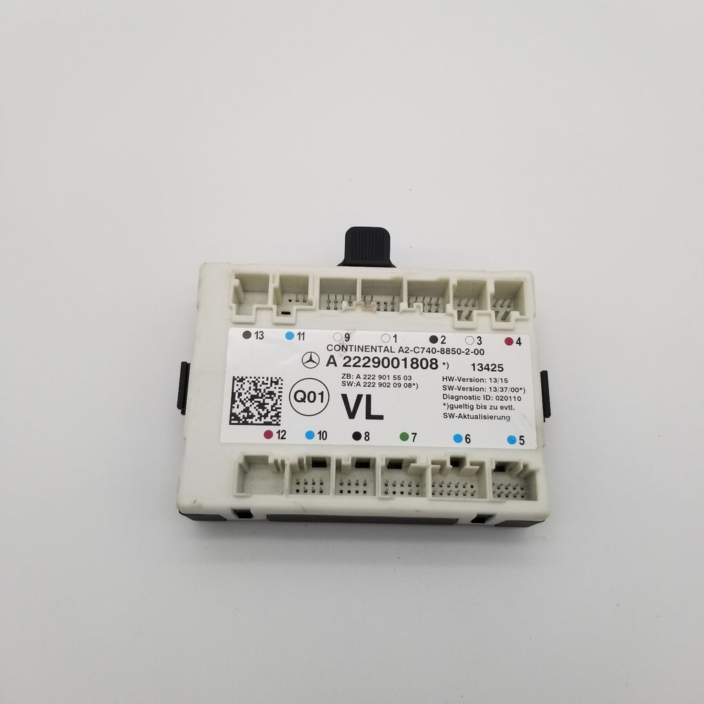 2014 2015 2016 2017 Mercedes S63 S550 Front Left Side Door Control Module Coupe