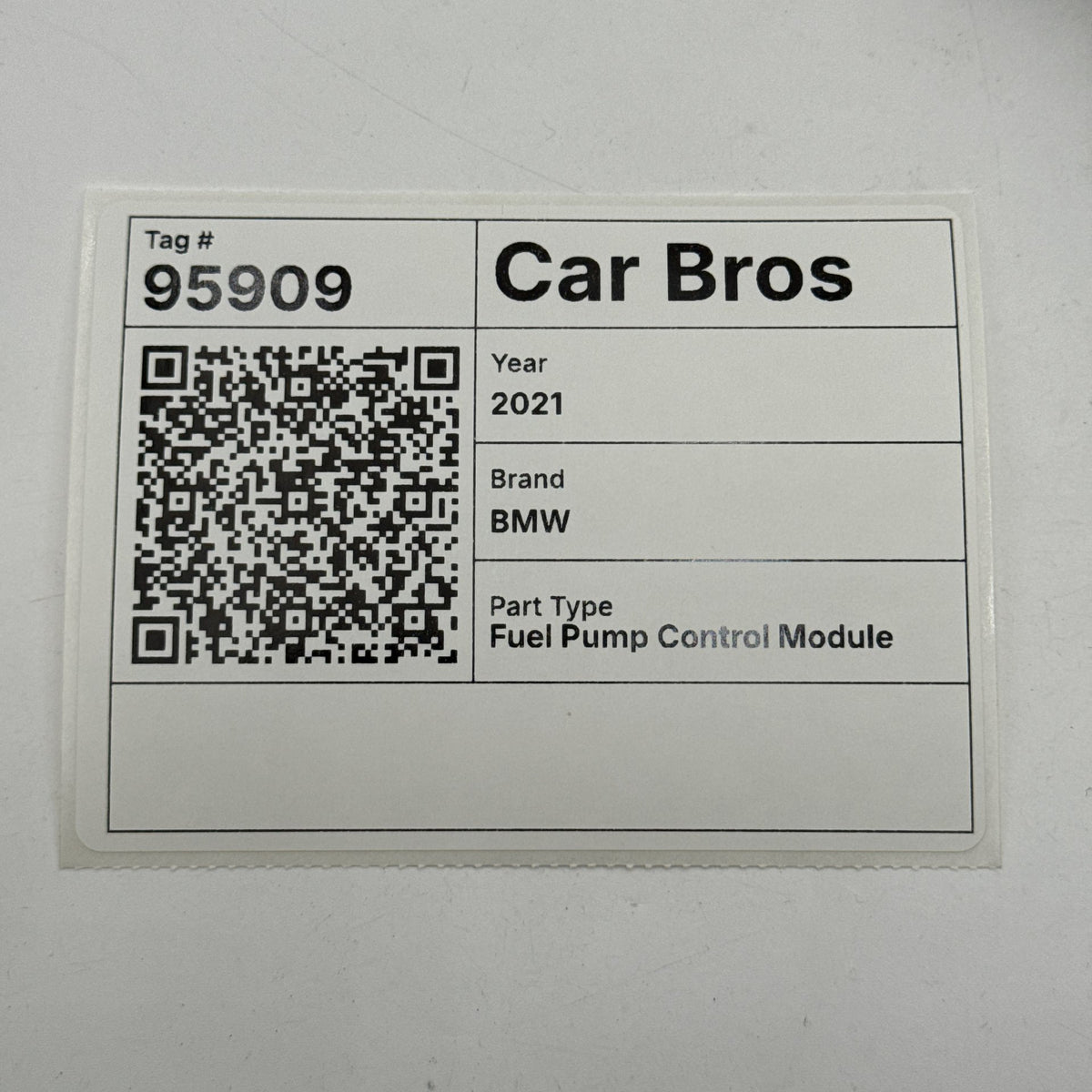 2014 - 2021 BMW i3S I01 Hybrid Fuel Pump Control Module 5A08530