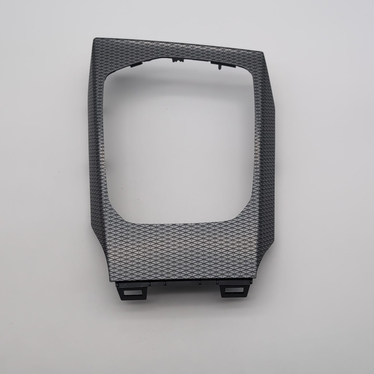 2021 - 2026 BMW G20 G22 G82 Center Console Shifter Trim Aluminum Rhombicle