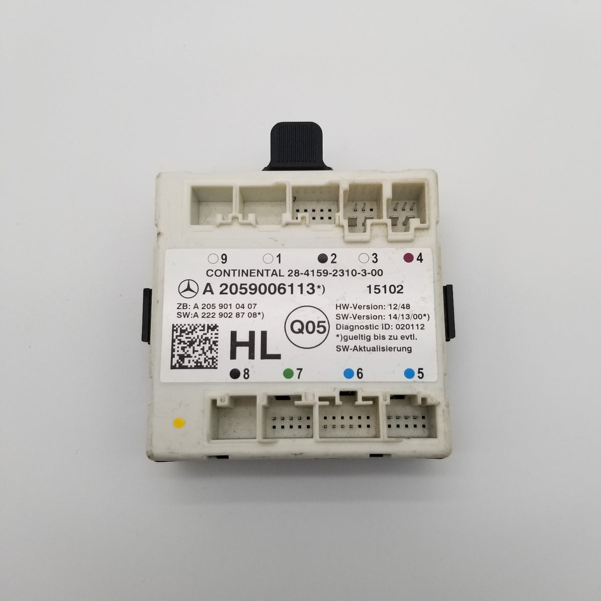 2015- 2018 Mercedes C300 W205 Rear Left Door Control Module A2059006113 Oem