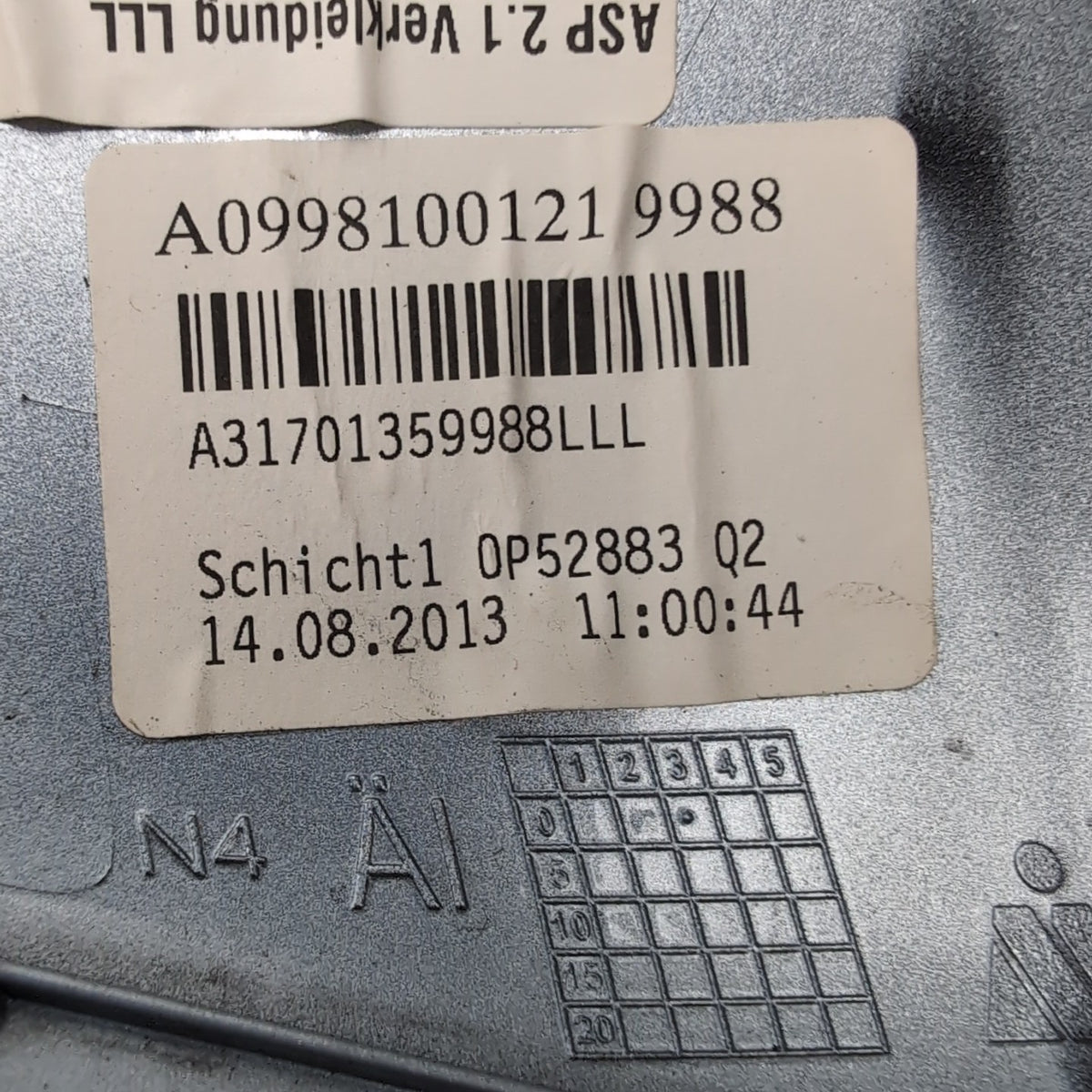 2014- 2020 Mercedes E W205 S W222 C W213 Left Mirror Cover Shell A0998100121