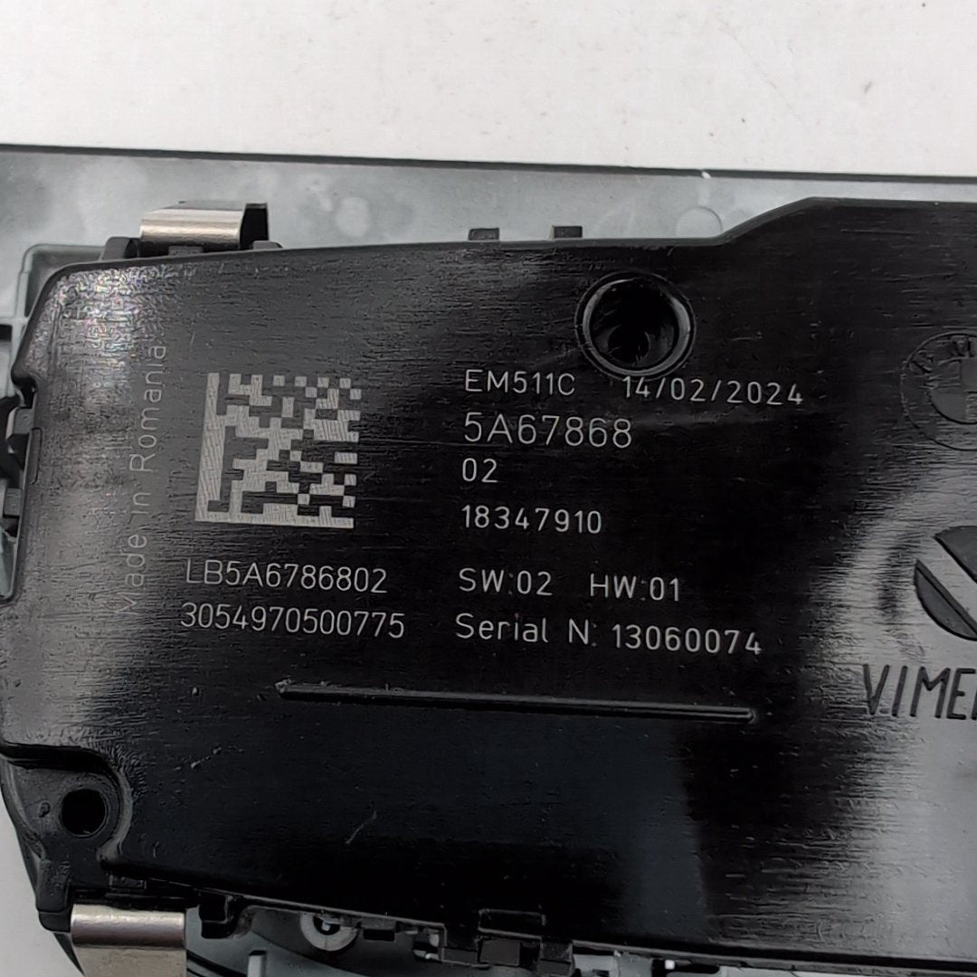 2019 - 2024 BMW G01 G02 F97 F98 X3 X4 Light Control Switch Panel 5A67868
