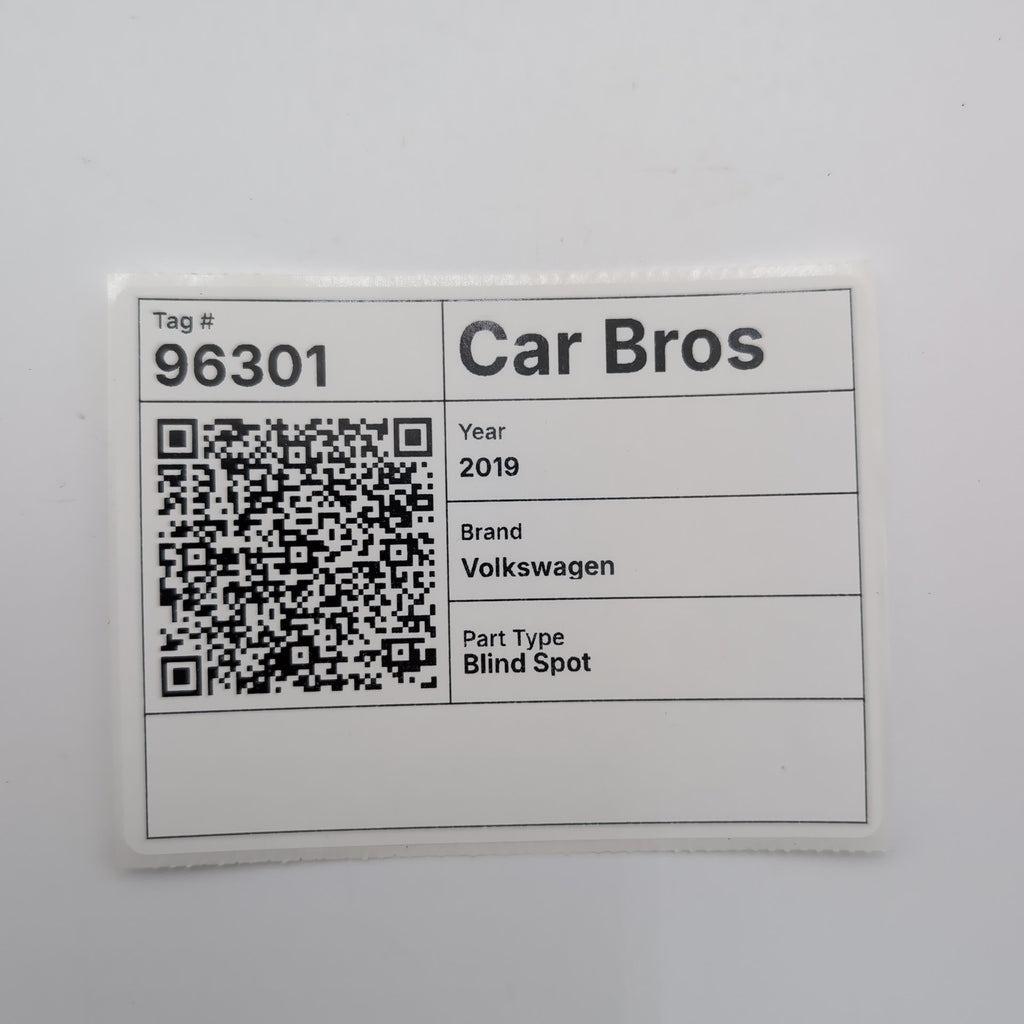 2019 2020 Volkswagen Jetta Rear Right Blindspot Radar Sensor 2Q0907686A