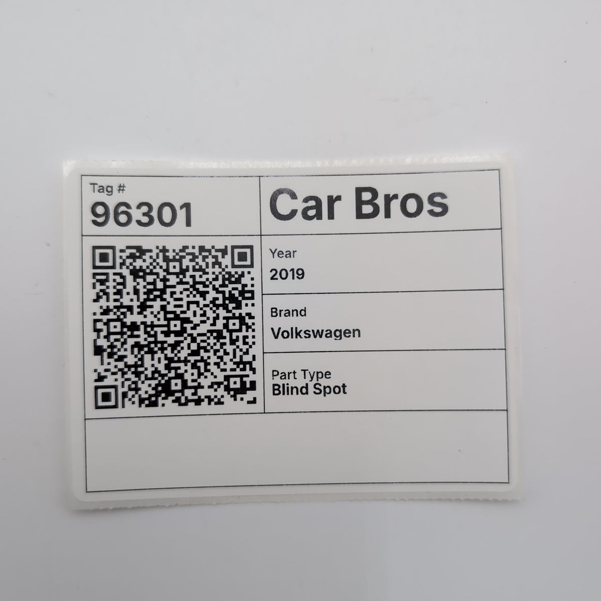 2019 2020 Volkswagen Jetta Rear Right Blindspot Radar Sensor 2Q0907686A