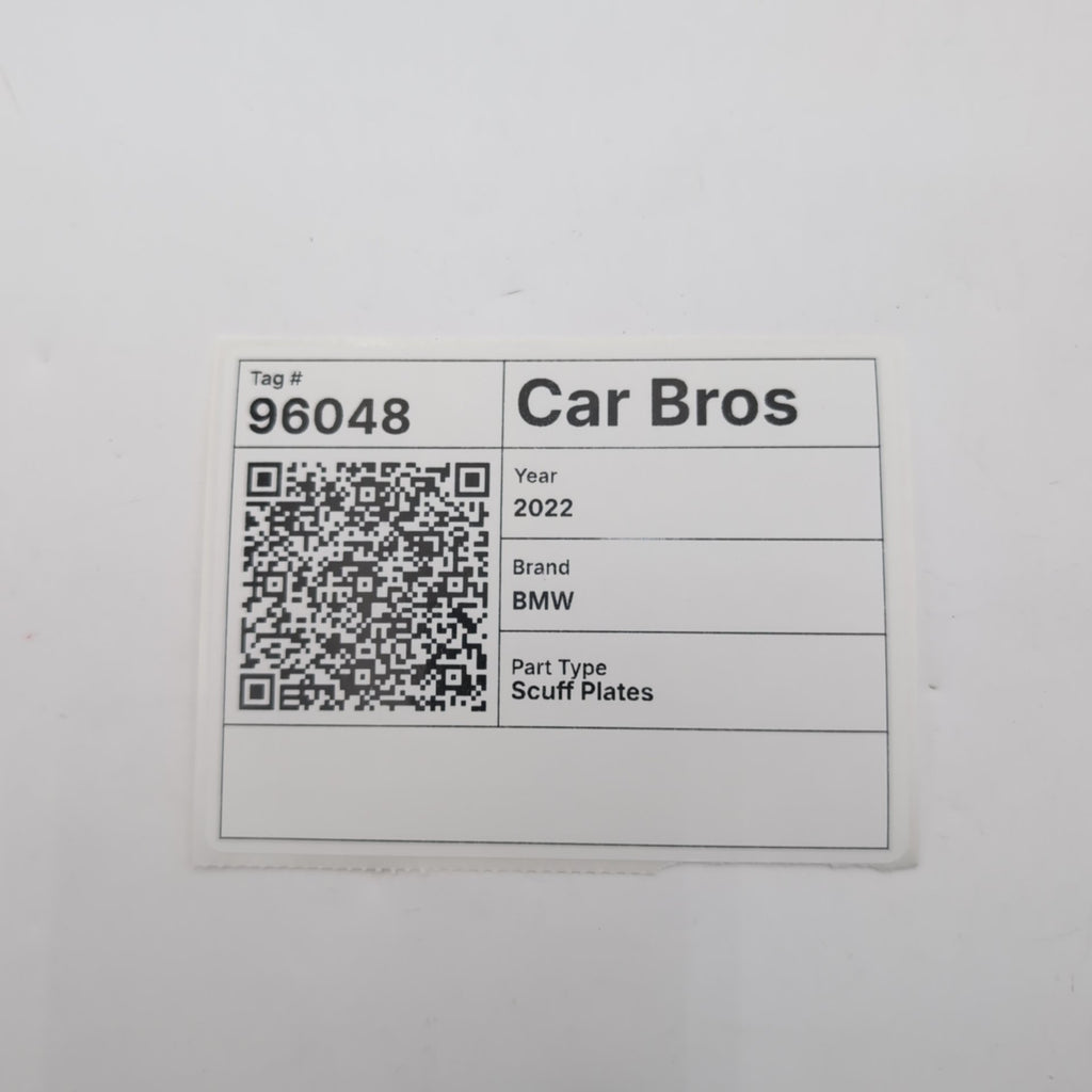 2019 - 2026 BMW G20 G26 M Sport Front Door Sill Scuff Plate Trim Set 8079739