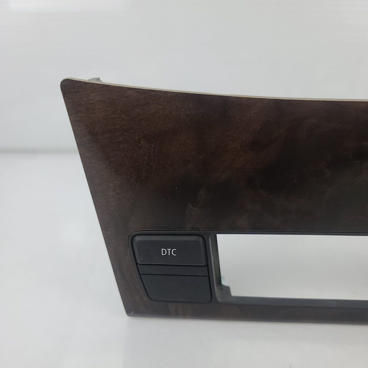08-10 Bmw E60 5 Series Lci Front Center Dash Wood Trim Cover Panel Trim Oem