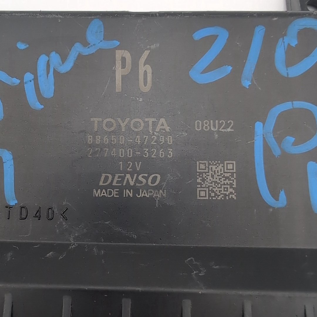 2017 2018 Toyota Prius Prime AC Air Conditioner Amplifier Module 88650-47290