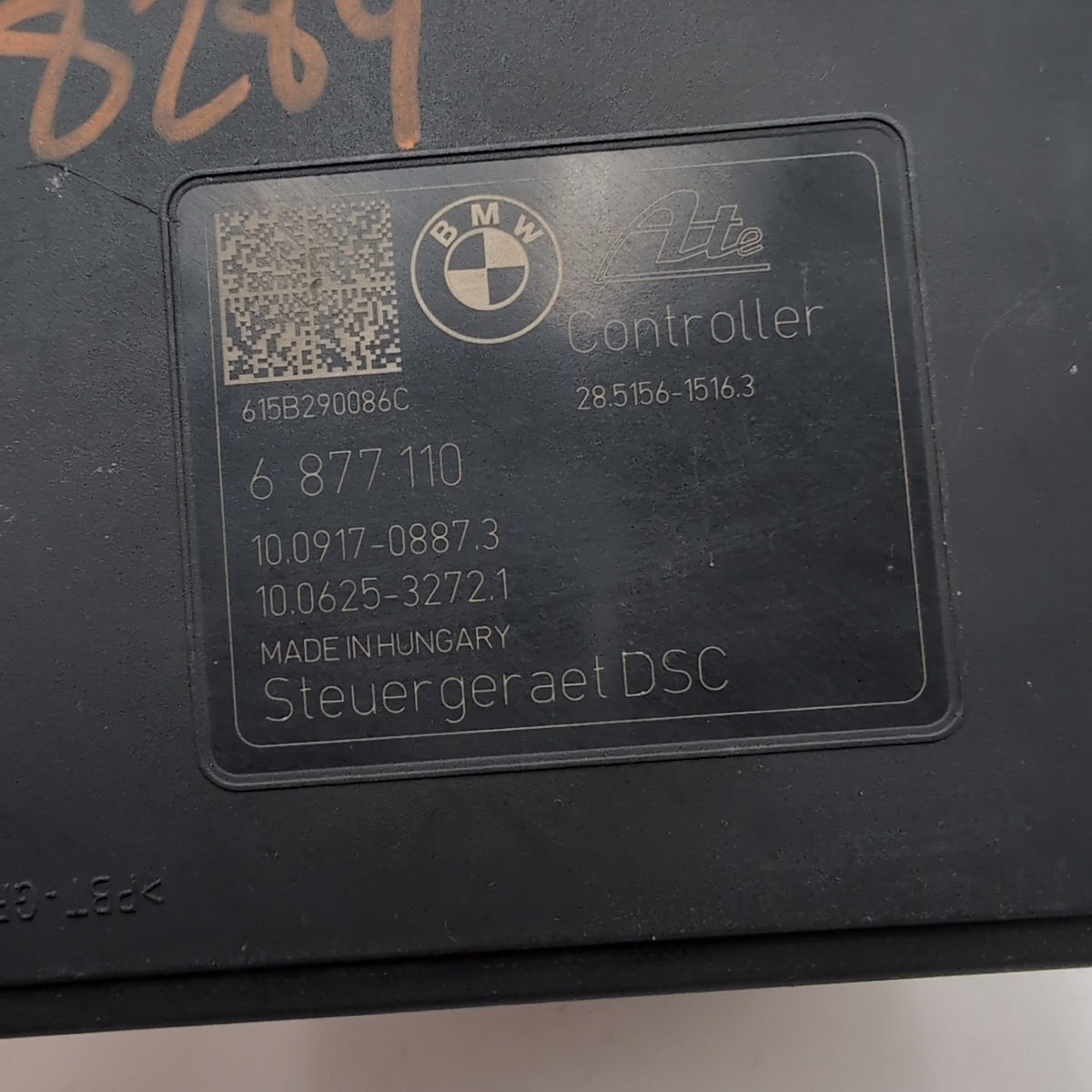 2016 2017 2018 2019 BMW X1 F48 ABS Anti Lock Brake Pump Control Unit 6877109