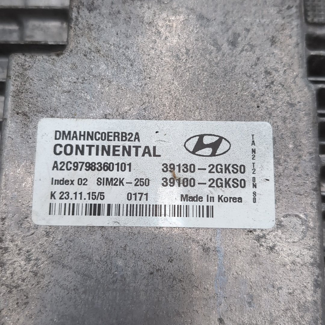 2017 2018 Hyundai Santa Fe 2.0L Engine Computer Control Module ECU 39130-2GKS0