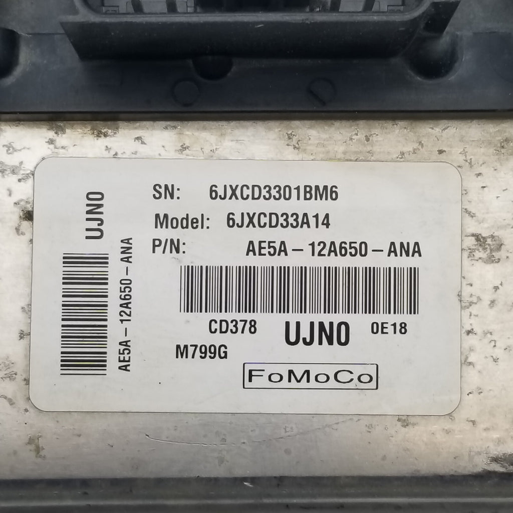 2010 LINCOLN MKZ Engine Computer Control Module ECM ECU AE5A-12A650-ANA OEM