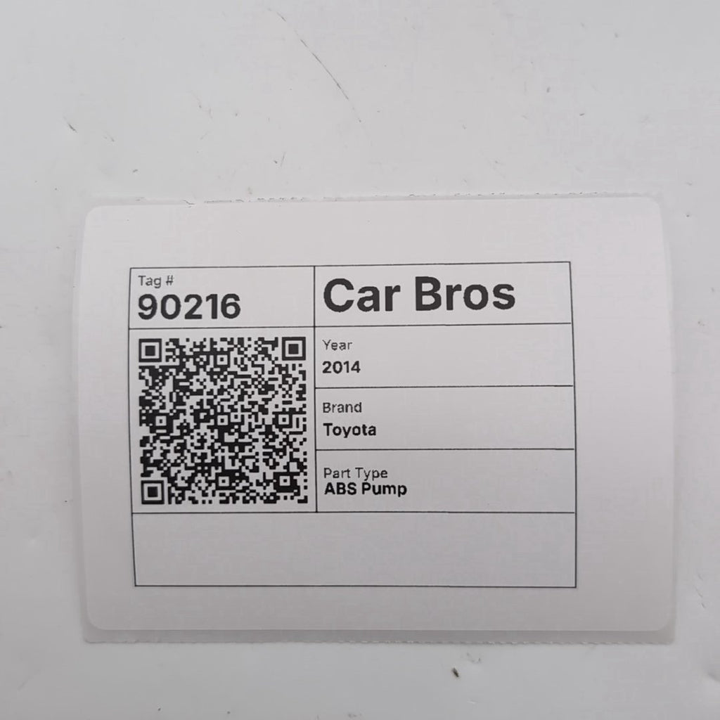 2013 2014 Toyota Avalon 3.5L ABS Anti Lock Brake Pump Control Unit 44540-07070