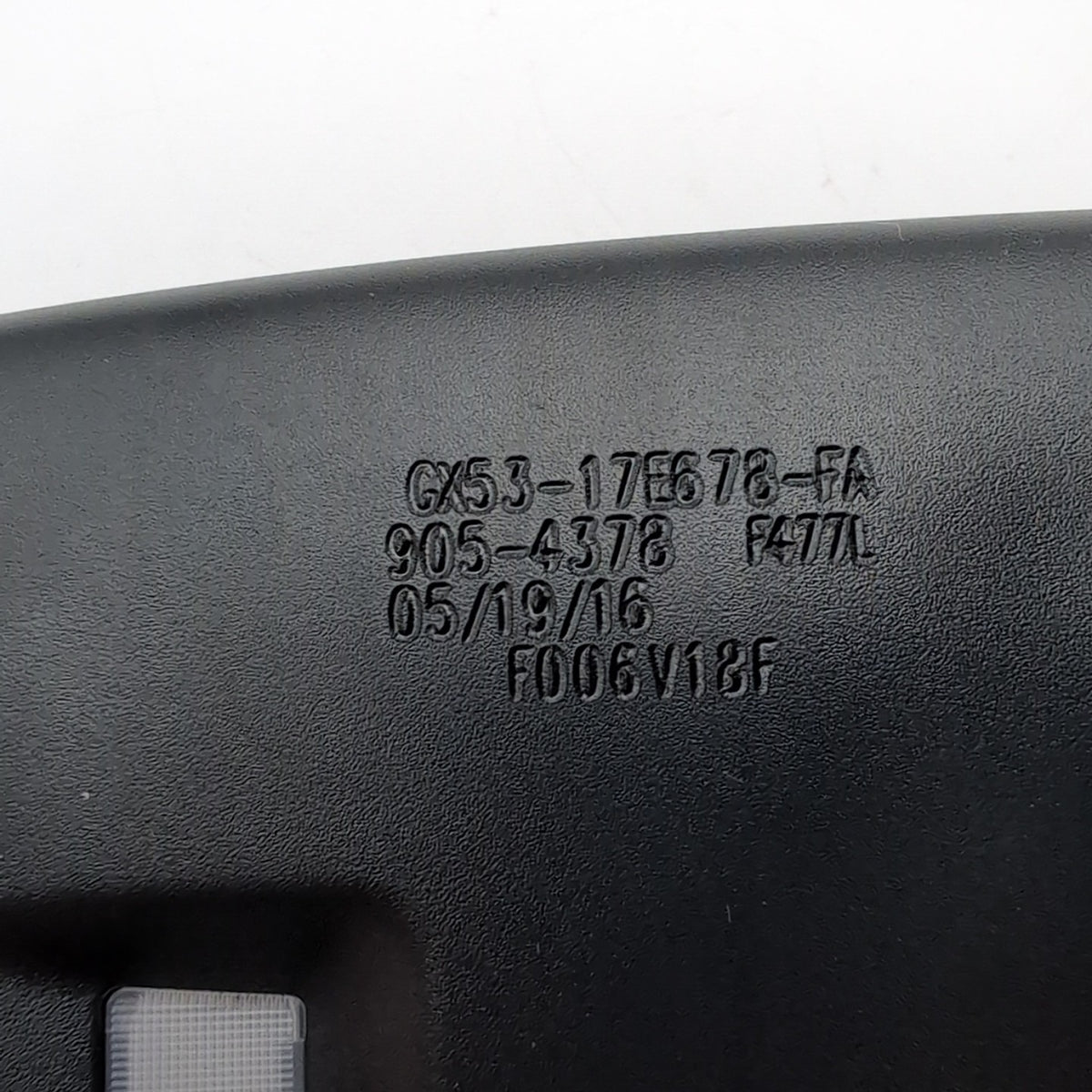 2014 2015 2016 2017 Jaguar F Type Interior Rear View Mirror Black GX53-17E678-FA