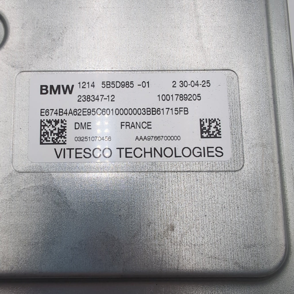 2025 BMW X3 G45 X6 G06 G60 G68 Engine Computer Control Module DME ECM 5B5D985
