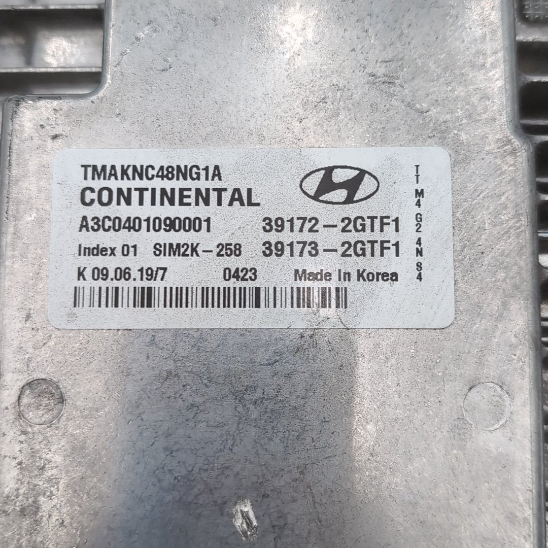 2020 Hyundai Santa Fe Engine Computer Control Module ECU 39172-2GTF1