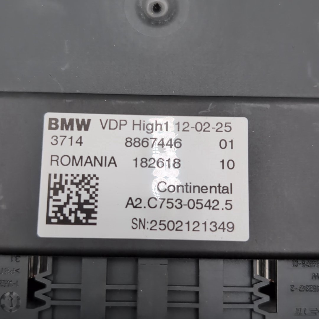 2024 2025 2026 BMW i4 G26 VDP High1 Suspension Control Module 8867446