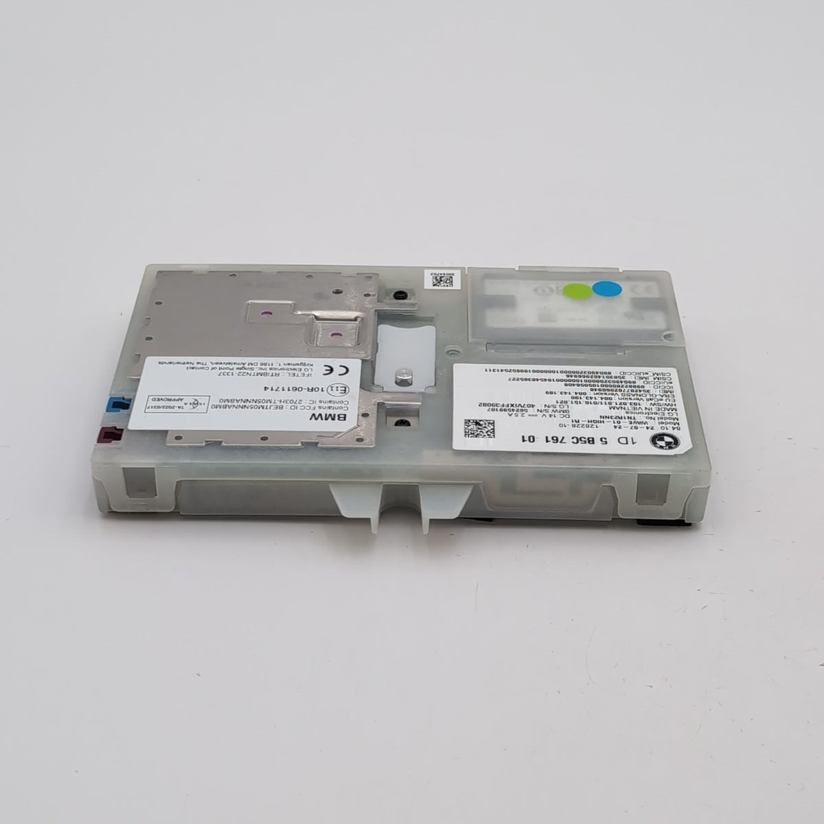 2025 BMW 330i G20 X1 U11 X3 G45 Antenna Telematics Control Module 5B5C761