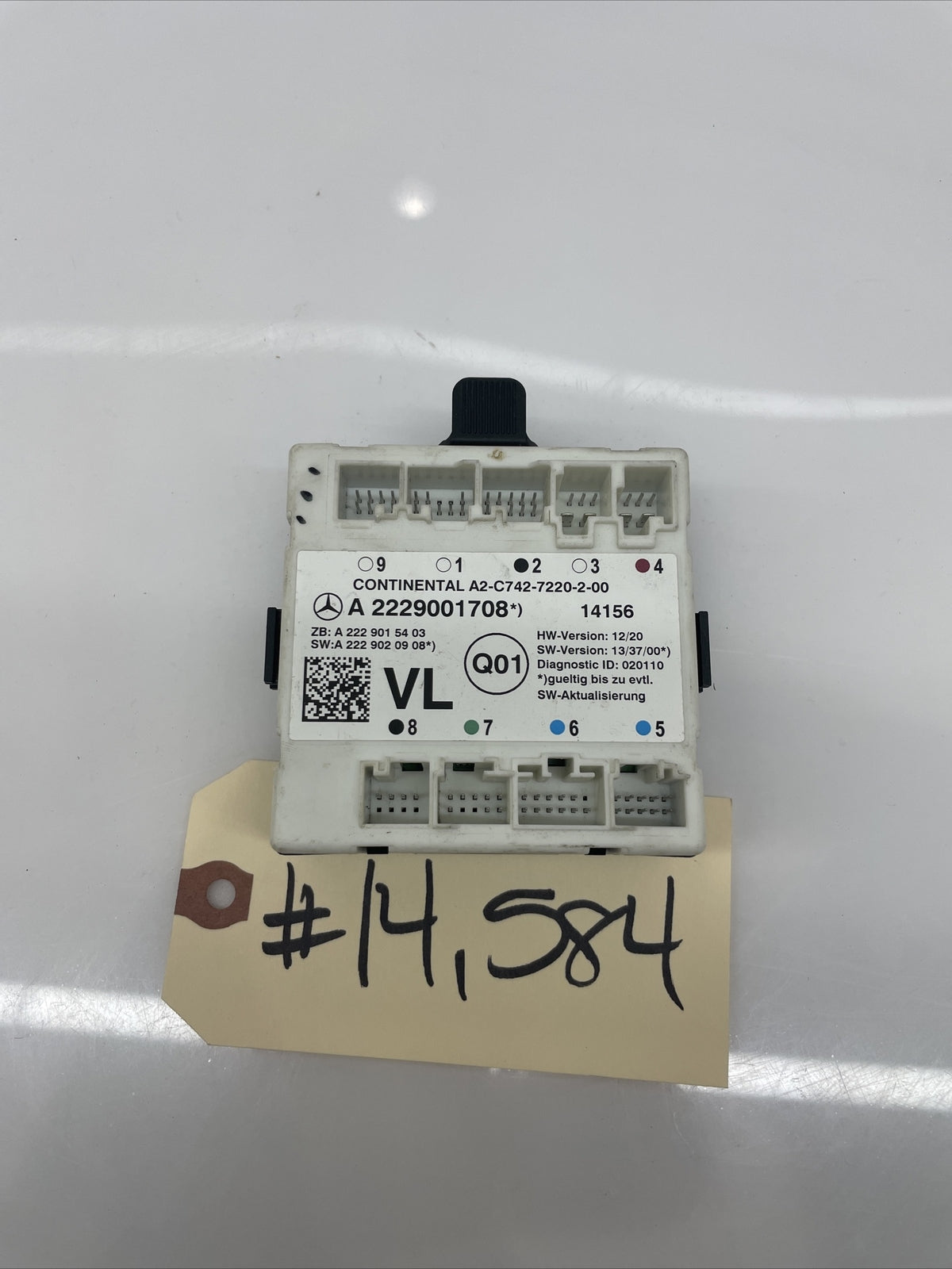 2015- 2018 Mercedes W205 C300 C350e Front Left Side Door Control Module Unit