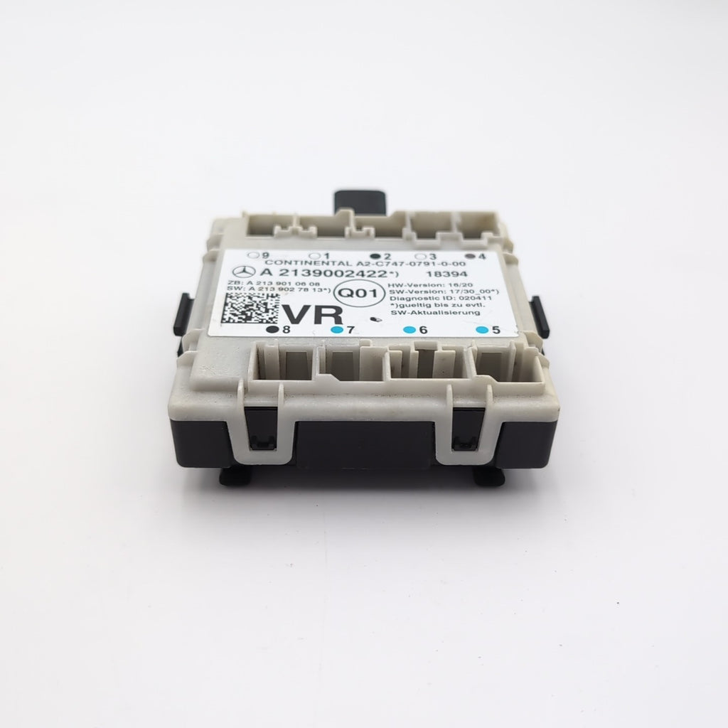 2015 - 21 MERCEDES W213 W205 C E CLS REAR RIGHT DOOR CONTROL MODULE A2139002422