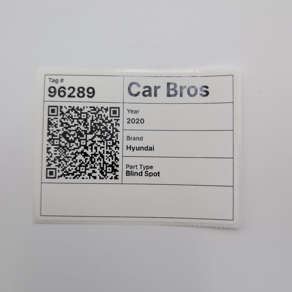 2019 2020 2021 Hyundai Kona SLAVE RH Right Blind Spot Radar Sensor 95820-J9000