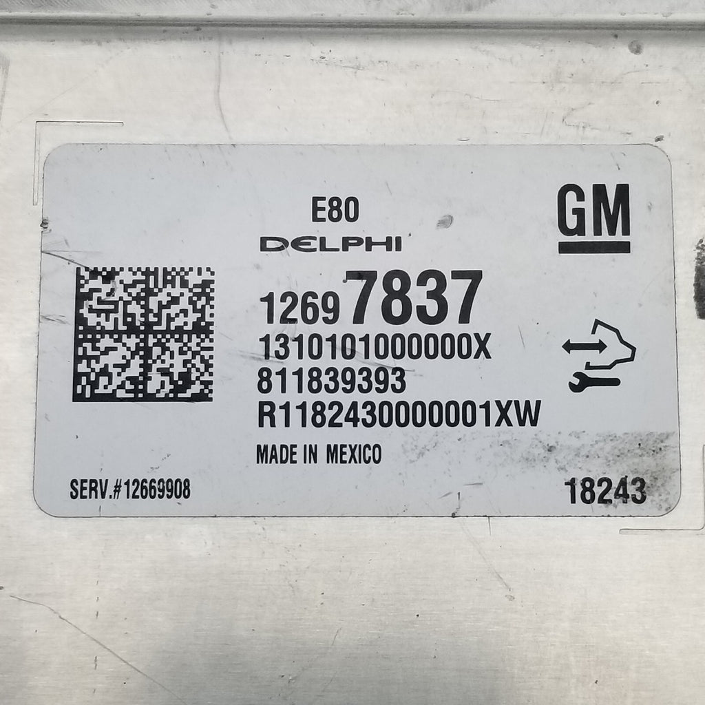 2018 2019 Chevy Equinox 1.5L Engine Computer Control Module ECM OEM 12697837