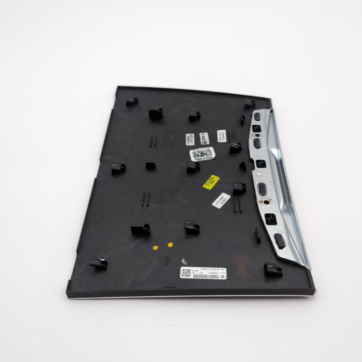 2019 - 2021 BMW 330i M340i G20 Center Storage Compartment Aluminum Tetragon Trim