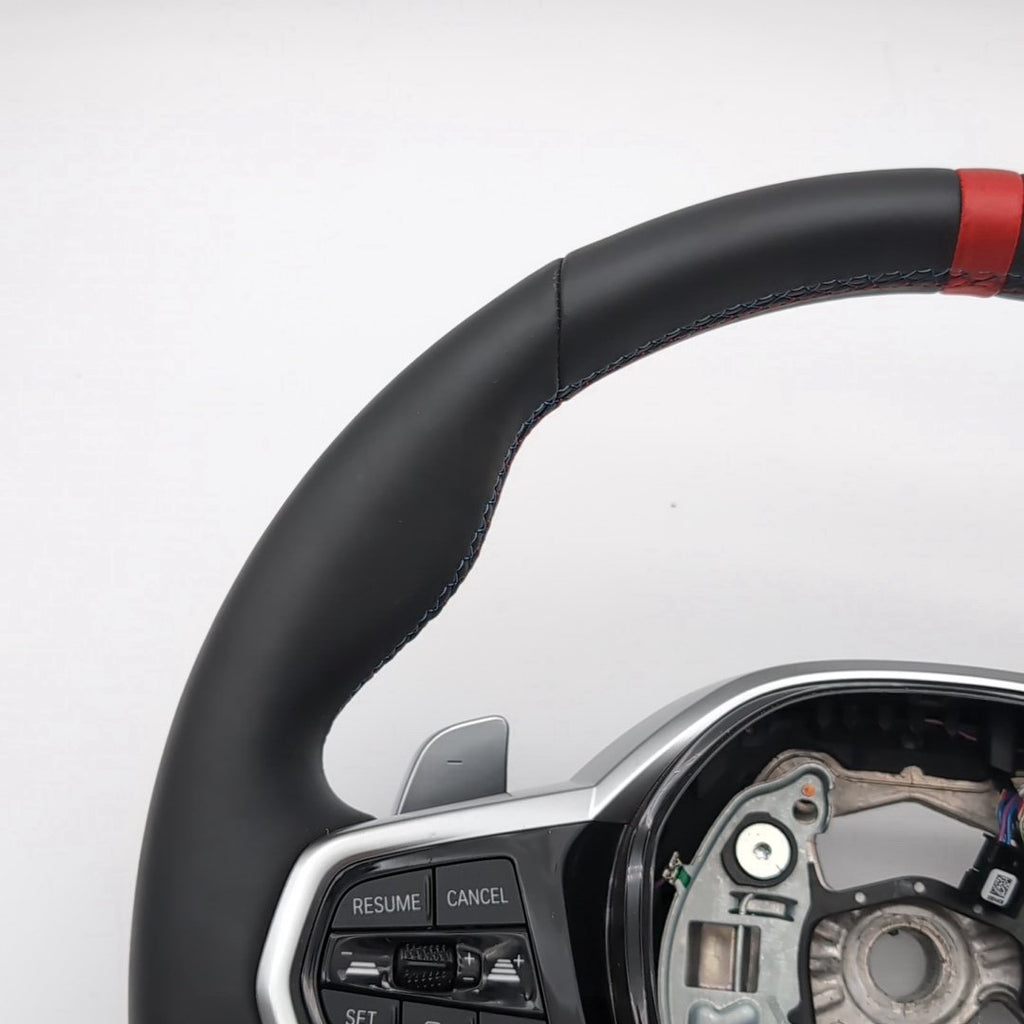 2025 2026 BMW M340i M440i G20 G22 M Sport Steering Wheel Flat Bottom 5A67B76