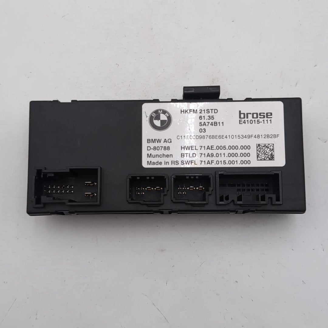 2023 2024 2025 BMW G60 XM X1 X2 X3 Trunk Lid Liftgate Control Module 5A74B11