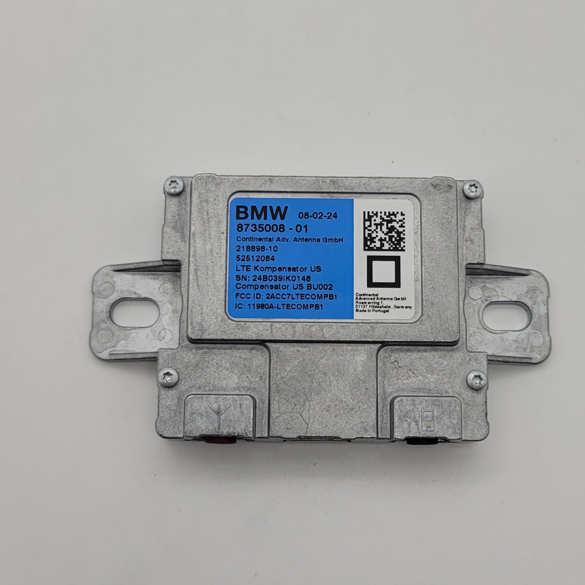 2019 - 2022 BMW 3 5 7 Series G20 G30 G12 X3 X4 X5 LTE Compensator Module 8735008