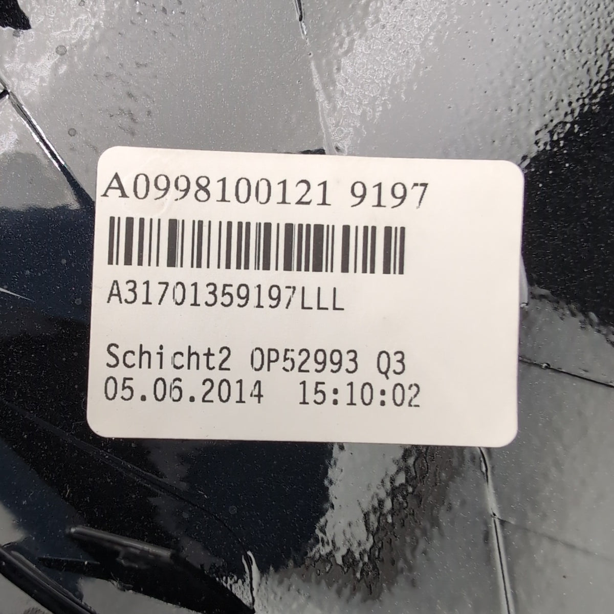 Mercedes Benz W205 W222 W213 Left Driver Side Mirror Cover Cap Shell A0998100121