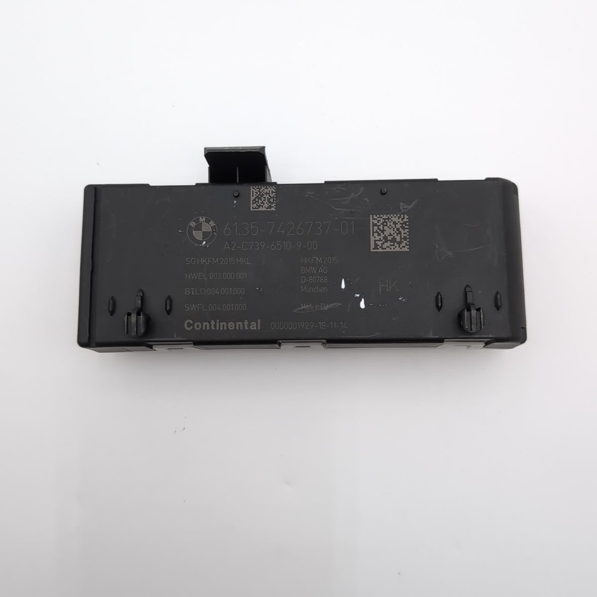 2020 BMW 7 Series G11 G12 Decklid Tailgate Function Control Module 7426737