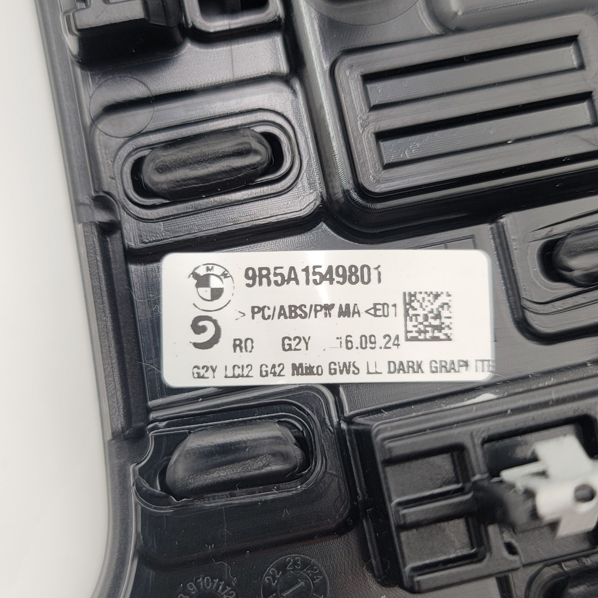 2025 BMW 230i G42 Gear Shifter Surround Trim Plastic Bezel 5A15498