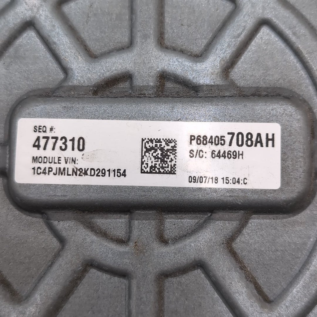 2019 2020 2021 Jeep Cherokee 2.0L Engine Computer Control Module ECU 05150861AH