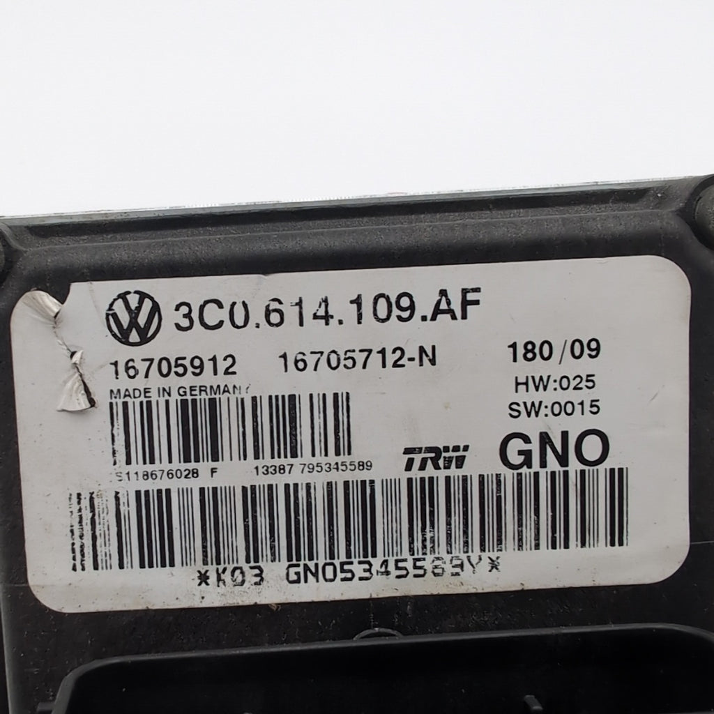 2009 2010 Volkswagen CC ABS Anti Lock Brake Pump Control Unit OEM 3C0614109AF