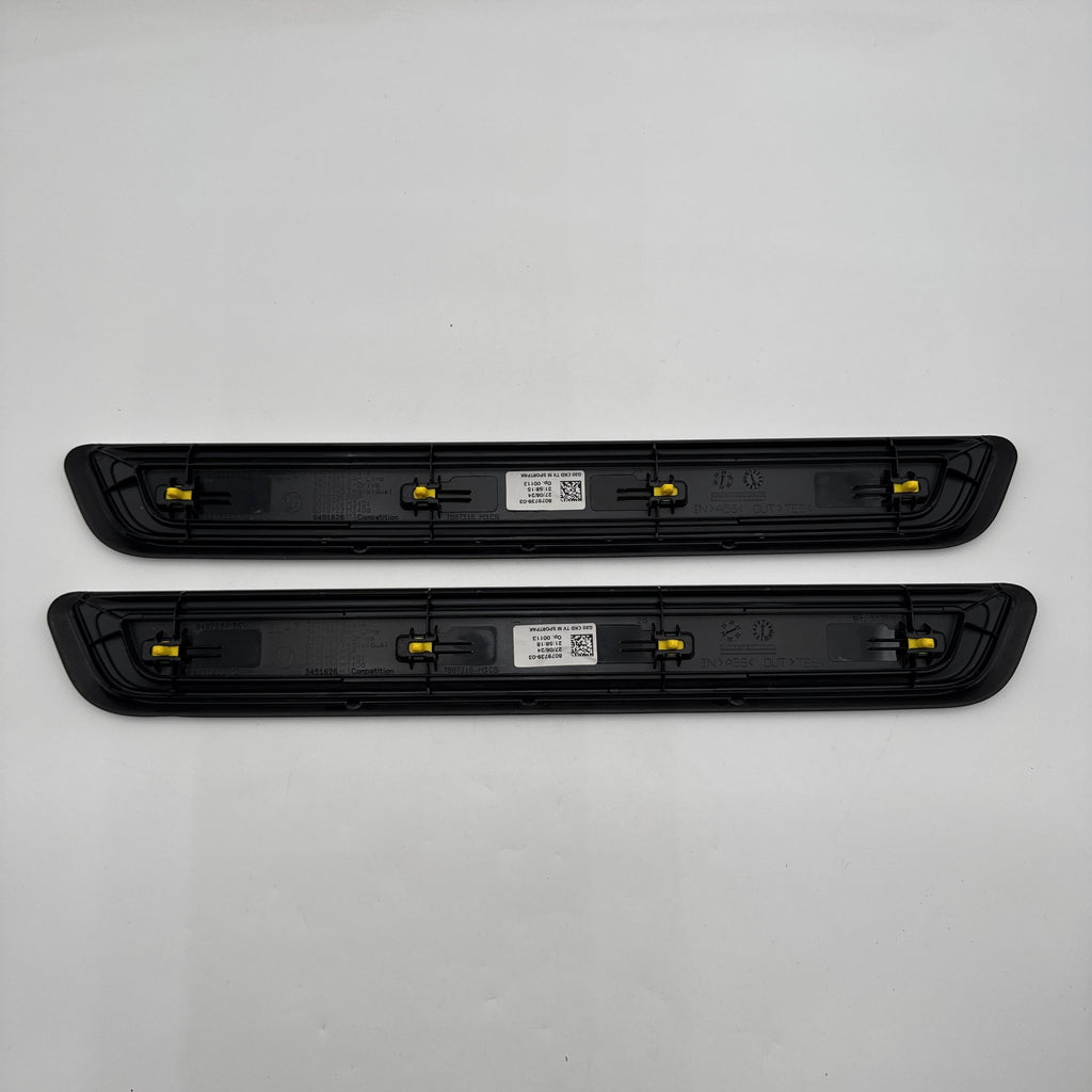 2019 - 2026 BMW G20 G26 M Sport Front Door Sill Scuff Plate Trim Set 8079739